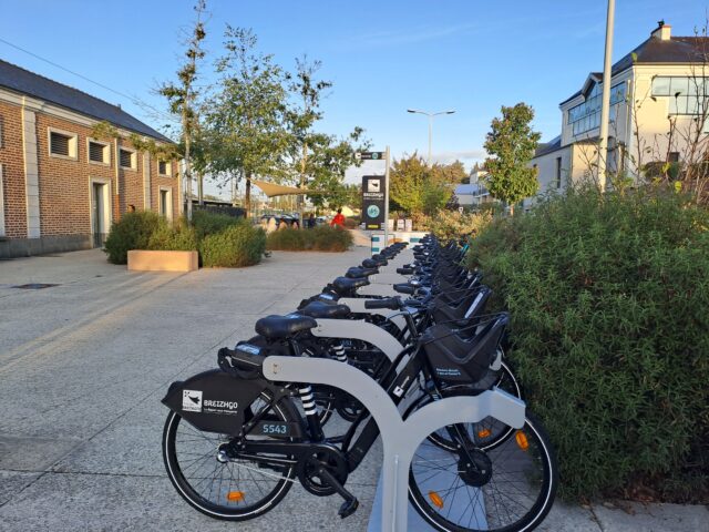 Station vélos libre-service BreizhGo